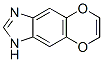 1H-[1,4]Dioxino[2,3-f]benzimidazole(9CI) 结构式