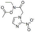 N (2-hydroxyethyl)-2-nitroimidazole-1-acetamide acetate 结构式