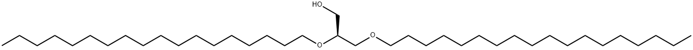 1,2-O-二十八基-SN-甘油 结构式