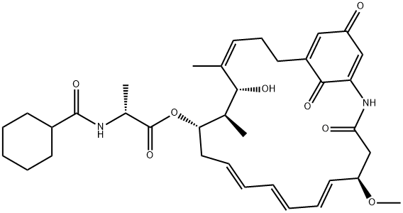 安三烯菌素A 结构式