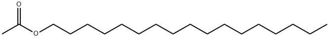 乙酸正十七烷基酯 结构式