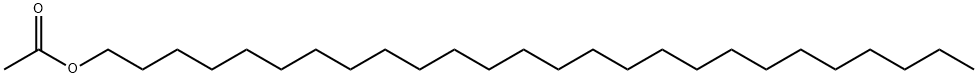 1-乙酸二十六烷基酯 结构式