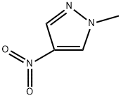 1- 甲基-4 - 硝基-1H-吡唑 结构式