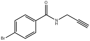 丙炔-4-溴苯甲酰胺 结构式