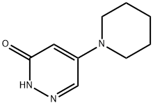5-(1-PIPERIDINYL)-3(2H)-PYRIDAZINONE 结构式