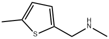 甲基-[(5-甲基-2-噻吩)甲基]胺 结构式