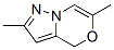 4H-Pyrazolo[5,1-c][1,4]oxazine,  2,6-dimethyl- 结构式