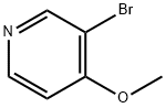 3-溴-4-甲氧基吡啶 结构式