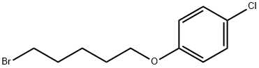 1-((5-溴戊基)氧基)-4-氯苯 结构式
