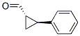 Cyclopropanecarboxaldehyde, 2-phenyl-, (1S,2S)- (9CI) 结构式