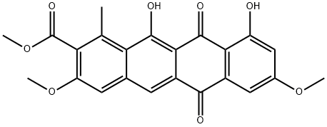 tetracenomycin A2 结构式