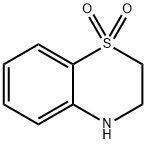 3,4-DIHYDRO-2H-BENZO[B][1,4]THIAZINE 1,1-DIOXIDE 结构式