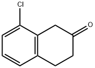 8-氯-Β-四氢萘酮 结构式