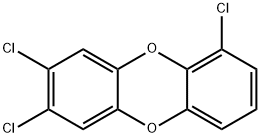 1,7,8-三氯二苯并-对-二恶英 结构式