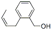 Benzenemethanol, 2-(2-butenyl)-, (Z)- (9CI) 结构式