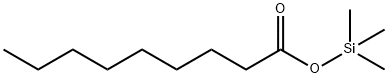 Nonanoic acid trimethylsilyl ester 结构式