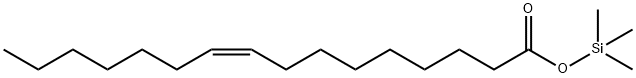 (9E)-9-Hexadecenoic acid trimethylsilyl ester 结构式