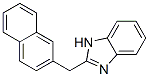 2-(2-Naphthylmethyl)benzimidazole 结构式