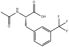 AC-DL-PHE(3-CF3)-OH 结构式
