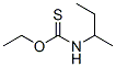 sec-Butylcarbamothioic acid, O-ethyl ester 结构式