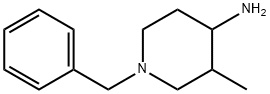 4-氨基-1-苄基-3-甲基哌啶 结构式