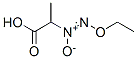 Propanoic acid, 2-(ethoxy-NNO-azoxy)- (9CI) 结构式
