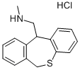11-(Methylaminomethyl)-6,11-dihydrodibenzo(b,e)thiepin hydrochloride 结构式