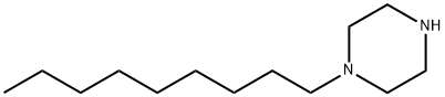 1-正壬基哌嗪 结构式
