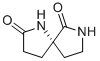 1,7-Diazaspiro[4.4]nonane-2,6-dione,(S)-(9CI) 结构式