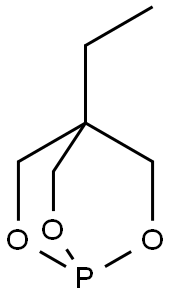 三羟甲基丙烷亚磷酸酯 结构式