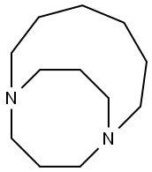 1,8-diazabicyclo[6.3.3]tetradecane 结构式