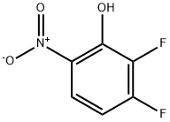 2,3-二氟-6-硝基苯酚 结构式