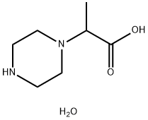 rac2-(Piperazin-1-yl)-propionicacidx2H2O