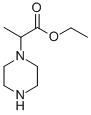 2-(PIPERAZIN-1-YL)PROPIONIC ACID ETHYL ESTER 结构式