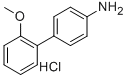 4-(2-甲氧基苯基)苯胺 结构式