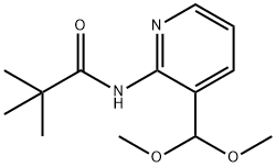 N-(3-(二甲氧基甲基)吡啶-2-基)新戊酰胺 结构式