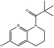 1-(6-Iodo-3,4-dihydro-1,8-naphthyridin-1(2H)-yl)-2,2-dimethylpropan-1-one