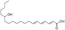 15-hydroxyeicosatrienoic acid 结构式