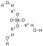 Potassium Antimonate, Trihydrate 结构式