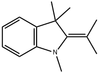 1H-Indole, 2,3-dihydro-1,3,3-trimethyl-2-(1-methylethylidene)- 结构式