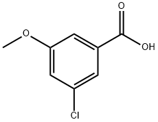 3-氯-5-甲氧基-苯甲 酸 结构式