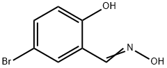 5-溴-2-羟基苯甲醛肟 结构式