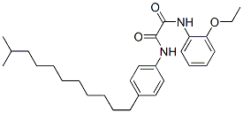 N-(2-乙氧基苯基)-N'-(4-异十二烷基苯基)-乙二胺 结构式