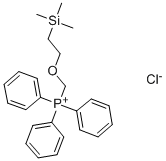 2-（三甲基硅烷）乙氧三苯甲基氯化膦 结构式
