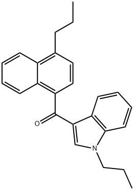 JWH-180 结构式