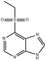 6-(Ethylsulfonyl)purine 结构式