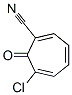 1,3,5-Cycloheptatriene-1-carbonitrile,  6-chloro-7-oxo- 结构式