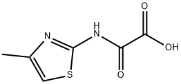 [(4-METHYL-1,3-THIAZOL-2-YL)AMINO](OXO)ACETIC ACID 结构式