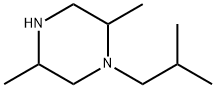 Piperazine, 2,5-dimethyl-1-(2-methylpropyl)- (9CI) 结构式