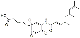 抗生素 U-62162 结构式